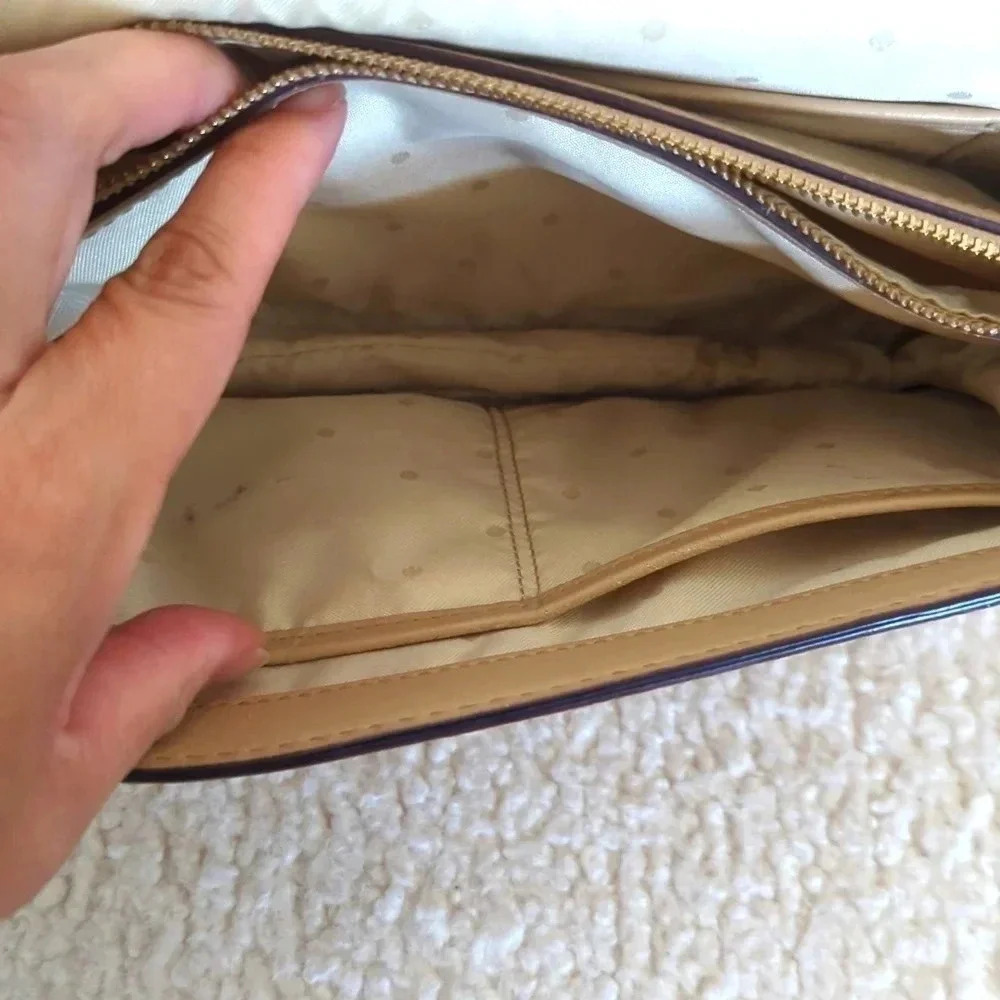 Kate Spade Beige Leather 2 Park Avenue Cheri Shoulder Bag - Picture 13 of 14